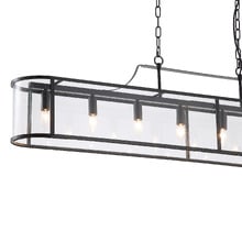 Vance Iron & Glass 8 Light Pendant